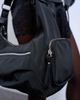 Topshop Topshop Cheryl large nylon crossbody bag in black - 3