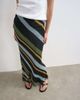 Topshop Topshop chiffon bias maxi skirt in bold stripe-Multi - 3