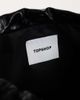 Topshop Topshop Chloe oversized ruched pouch clutch bag in black - 4