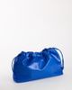 Topshop Topshop Chloe oversized ruched pouch clutch bag in cobalt-Blue - 2