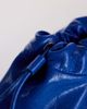 Topshop Topshop Chloe oversized ruched pouch clutch bag in cobalt-Blue - 3