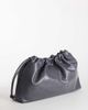 Topshop Topshop Chloe oversized ruched pouch clutch bag in gray - 2
