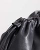 Topshop Topshop Chloe oversized ruched pouch clutch bag in gray - 3