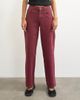 Topshop Topshop Cinch low rise relaxed jeans in cherry red - 2