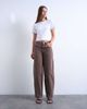 Topshop Topshop Cinch low rise relaxed jeans in otter-Brown - 2