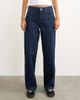 Topshop Topshop Cinch low rise relaxed jeans in rinse indigo-Blue - 2