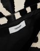 Topshop Topshop Clark medium hair on real leather fold over clutch bag in zebra-Black - 4