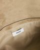 Topshop Topshop Clark medium suedette fold over clutch bag in sand-NEUTRAL - 2