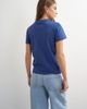 Topshop Topshop classic tee in washed blue-Navy - 3