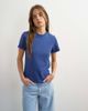 Topshop Topshop classic tee in washed blue-Navy - 4