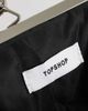 Topshop Topshop Clover small clutch bag in aubergine-Red - 2