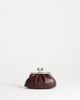 Topshop Topshop Clover small clutch bag in aubergine-Red - 3