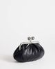 Topshop Topshop Clover small clutch bag in black in black - 4