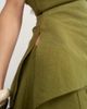 Topshop Topshop co ord asymmetric neckline top in khaki-Gray - 4