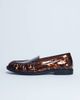 Topshop Topshop Coby ruched toe loafers in tortoise shell-Multi - 2