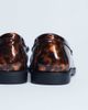 Topshop Topshop Coby ruched toe loafers in tortoise shell-Multi - 3