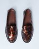 Topshop Topshop Coby ruched toe loafers in tortoise shell-Multi - 4