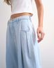 Topshop Topshop Cocoon mid rise barrel jeans in super bleach-Blue - 3