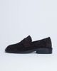 Topshop Topshop Cole Premium suede loafer in chocolate-Brown - 1