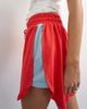 Topshop Topshop color block athletic shorts in red - part of a set - 3
