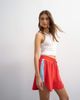 Topshop Topshop color block athletic shorts in red - part of a set - 4