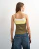 Topshop Topshop color block cami in yellow - 2