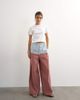 Topshop Topshop color block wide leg pants in blue and mauve - part of a set-No color - 1