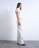 Topshop Topshop Column mid rise jeans in bone-White - 3