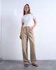 Topshop Topshop Column mid rise jeans in washed beige-Neutral - 2