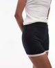 Topshop Topshop contrast ruffle edge shorts in black - part of a set - 4