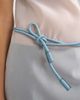 Topshop Topshop cord style belt in cornflower blue - 2