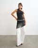Topshop Topshop cord style belt in dalmatian print-Multi - 3