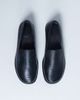 Topshop Topshop Corrie real leather flat shoe loafers in black - 1