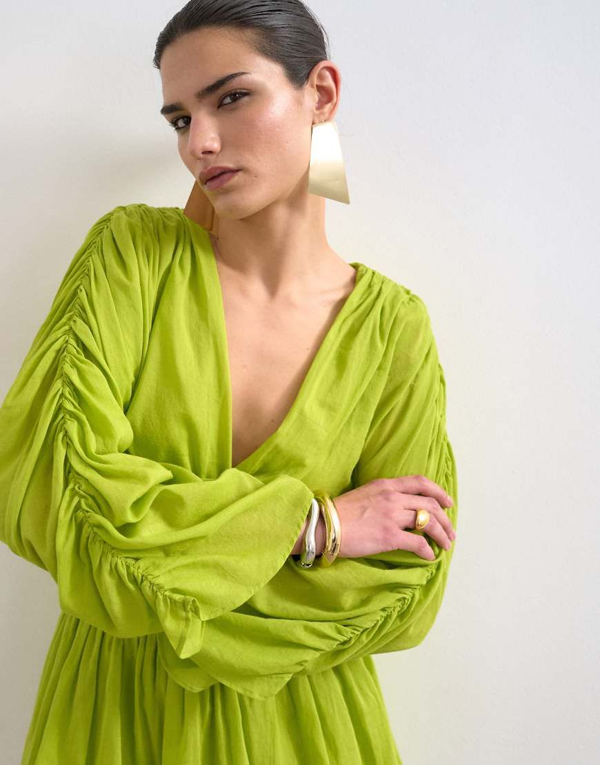 topshop green wrap dress floral prom dresses
