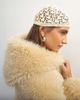 Topshop Topshop crochet beanie hat in off white - 1