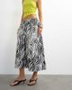 Topshop Topshop culottes in zebra print-Multi - 3