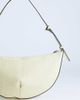 Topshop Topshop Curly medium canvas scoop shoulder bag in lemon-Yellow - 4