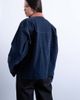 Topshop Topshop cut corduroy jacket with contrast corduroy collar in navy - 4