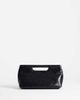 Topshop Topshop Daniel medium rectangle clutch purse in black - 1