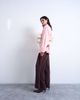 Topshop Topshop darted cuffs oversized shirt in pink - 3