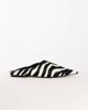 Topshop Topshop Dawn pointed toe flats in zebra print hair-on real leather-Multi - 1