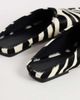 Topshop Topshop Dawn pointed toe flats in zebra print hair-on real leather-Multi - 4