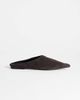 Topshop Topshop Dawn real suede flat pointed shoes in chocolate-Brown - 1
