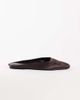 Topshop Topshop Dawson slip on mule in chocolate satin-Brown - 1