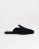 Topshop Topshop Della real suede mules in black - 1