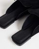 Topshop Topshop Della real suede mules in black - 4