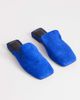Topshop Topshop Della real suede mules in cobalt-Gray - 2