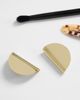 Topshop Topshop Della statement stud earrings in gold - 2