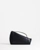 Topshop Topshop Delta medium pyramid top handle clutch purse in black - 1