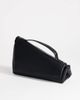 Topshop Topshop Delta medium pyramid top handle clutch purse in black - 2